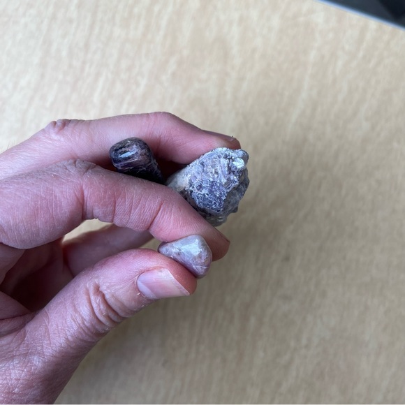 Lepidolite / Mica Crystal Set of 3 - Picture 3 of 14